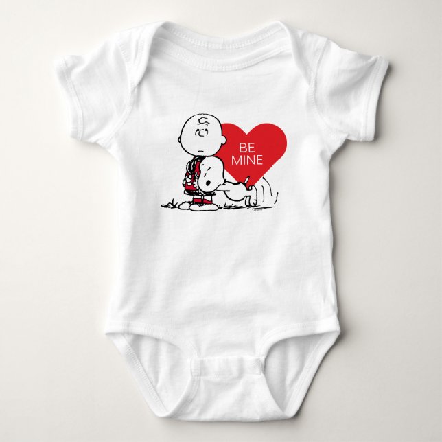 Jordnötter | Snoopy & Charlie Brown Valentine T Shirt (Framsida)