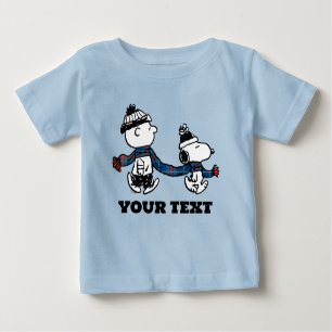 Jordnötter   Snoopy & Charlie Brown Winter Scarf T Shirt