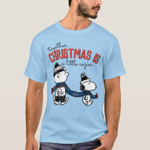 Jordnötter   Snoopy & Charlie Brown Winter Scarf T Shirt