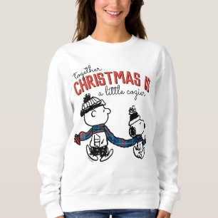 Jordnötter   Snoopy & Charlie Brown Winter Scarf T Shirt
