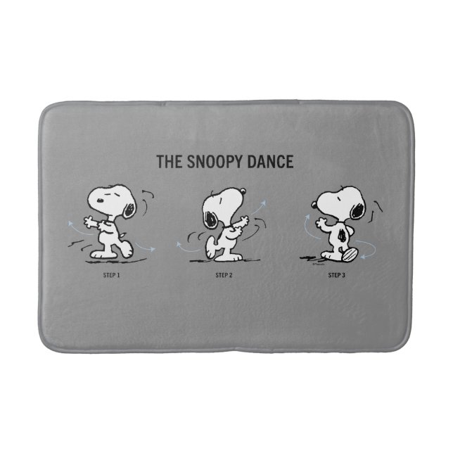 Jordnötter | Snoopy Dance Badrumsmatta (Framsidan)