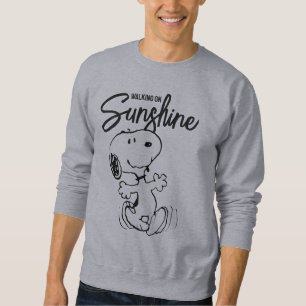 Jordnötter Snoopy Dance Lång Ärmad Tröja