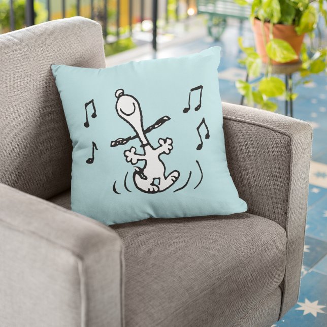 Jordnötter | Snoopy Dancing Kudde (Skapare uppladdad)