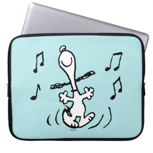 Jordnötter   Snoopy Dancing Laptop Fodral