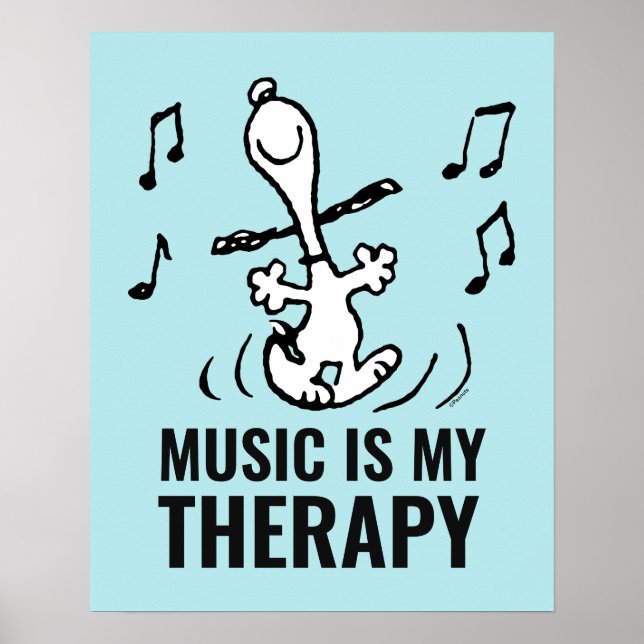 Jordnötter | Snoopy Dancing Poster (Framsidan)