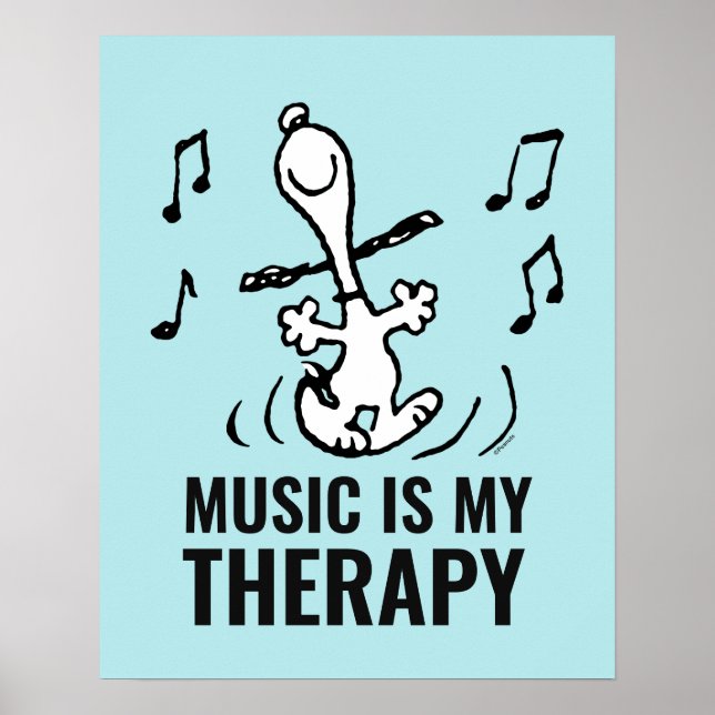 Jordnötter | Snoopy Dancing Poster (Framsidan)