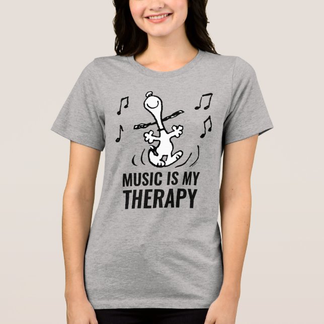 Jordnötter | Snoopy Dancing T Shirt (Framsida)