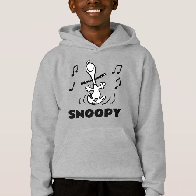 Jordnötter | Snoopy Dancing T Shirt (Framsida)