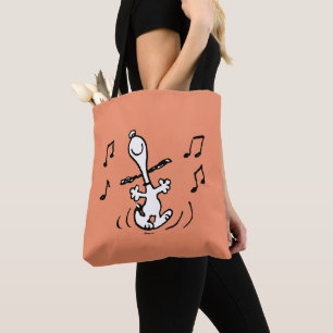 Jordnötter Snoopy Dancing Tygkasse