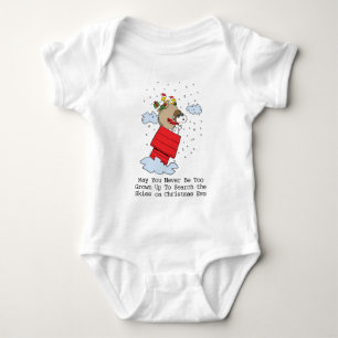 Jordnötter   Snoopy de flugande Ace vid jul T Shirt