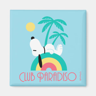 Jordnötter Snoopy Deco Dreams Klubb Paradiso Magnet