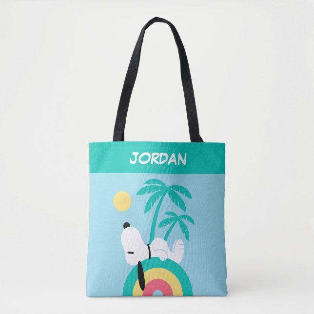 Jordnötter | Snoopy Deco Dreams | Lägg till ditt n Tygkasse (Framsida)