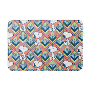 Jordnötter   Snoopy Deco Dreams Mönster Badrumsmatta