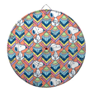 Jordnötter   Snoopy Deco Dreams Mönster Darttavla