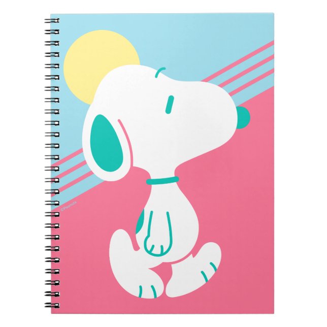 Jordnötter | Snoopy Deco Dreams Sol Anteckningsbok (Framsidan)