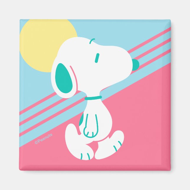 Jordnötter | Snoopy Deco Dreams Sol Magnet (Framsidan)