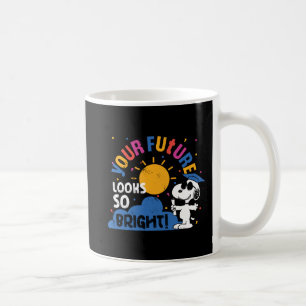 Jordnötter Snoopy Din framtid ser så ljus ut Kaffemugg