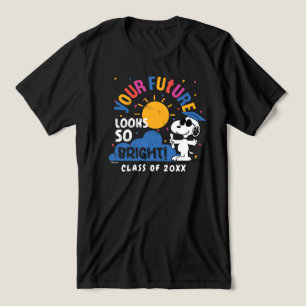 Jordnötter Snoopy Din framtid ser så ljus ut T Shirt