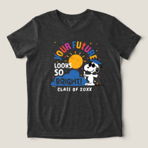 Jordnötter Snoopy Din framtid ser så ljus ut T Shirt