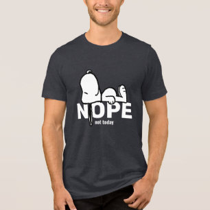 Jordnötter   Snoopy Ej i dag   Jag är trött T Shirt
