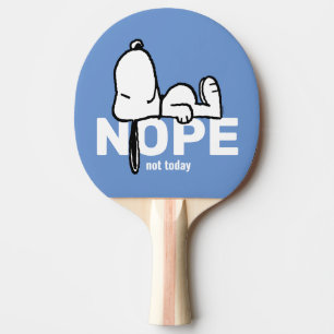 Jordnötter   Snoopy Ej i dag Pingisracket