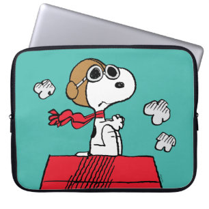 Jordnötter   Snoopy flygande Ace Laptop Fodral