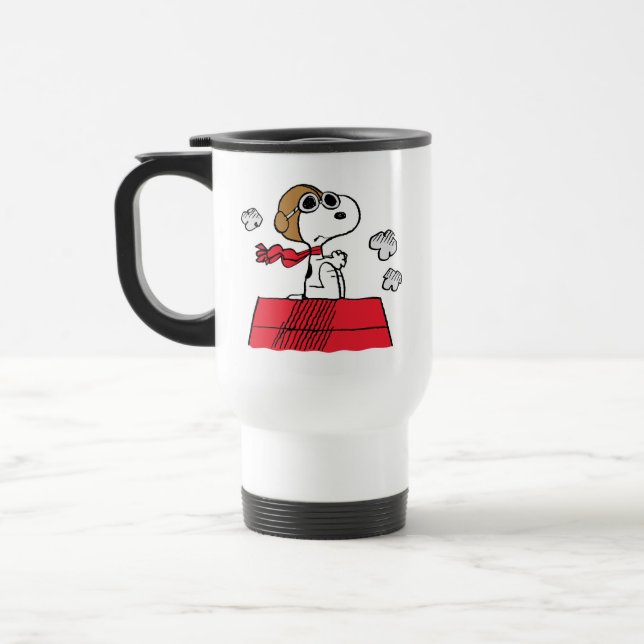 Jordnötter | Snoopy flygande Ace Resemugg (Vänster)