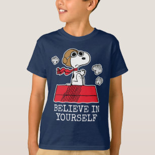 Jordnötter   Snoopy flygande Ace T Shirt