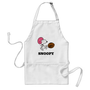 Jordnötter   Snoopy Football Kicker Förkläde