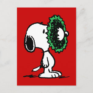 Jordnötter Snoopy för Helgdagarna Helg Vykort