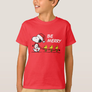 Jordnötter Snoopy & Friends Winter Scarf T Shirt
