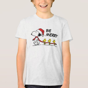 Jordnötter Snoopy & Friends Winter Scarf T Shirt