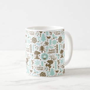 Jordnötter Snoopy Frosty Mönster Kaffemugg