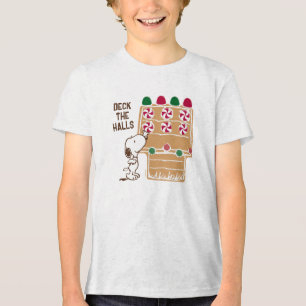 Jordnötter   Snoopy Gingerbröd House T Shirt