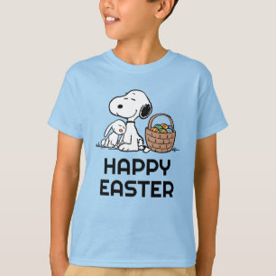 Jordnötter   Snoopy Glad påsk T Shirt