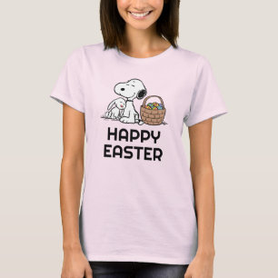 Jordnötter Snoopy Glad påsk T Shirt