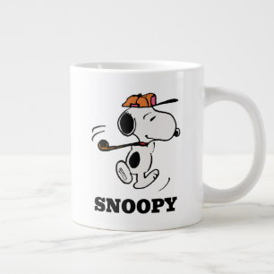 Jordnötter   Snoopy Golf Swing Jumbo Mugg