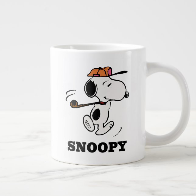 Jordnötter | Snoopy Golf Swing Jumbo Mugg (Höger)