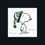 Jordnötter | Snoopy Grönt Snö Cap Canvastryck<br><div class="desc">Kolla in den här roligtens jordnötsdesign med Snoopy.</div>
