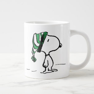 Jordnötter Snoopy Grönt Snö Cap Jumbo Mugg