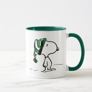 Jordnötter Snoopy Grönt Snö Cap Mugg