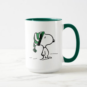 Jordnötter Snoopy Grönt Snö Cap Mugg