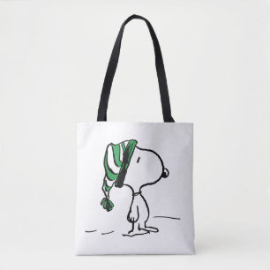 Jordnötter Snoopy Grönt Snö Cap Tygkasse