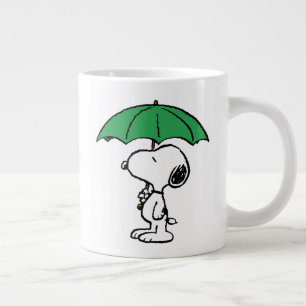 Jordnötter Snoopy Grönt Umbrella Jumbo Mugg