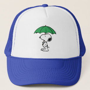 Jordnötter   Snoopy Grönt Umbrella Keps