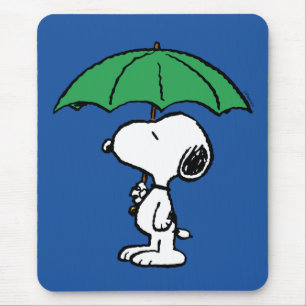 Jordnötter Snoopy Grönt Umbrella Musmatta