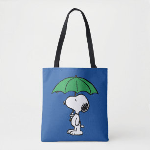 Jordnötter Snoopy Grönt Umbrella Tygkasse