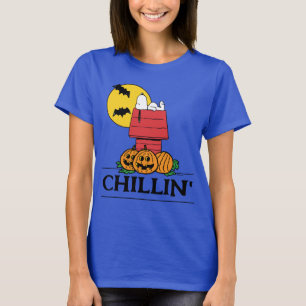 Jordnötter   Snoopy Halloween Doghouse T Shirt