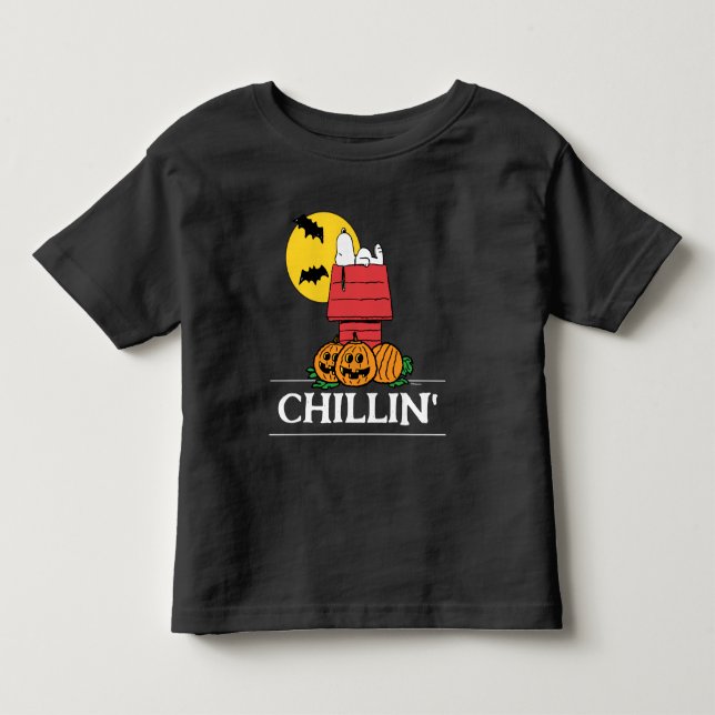 Jordnötter | Snoopy Halloween Doghouse T Shirt (Framsida)