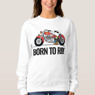 Jordnötter   Snoopy & Hans motorcykel T Shirt